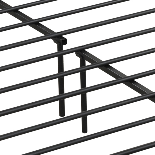 Modern Bed Frame with Storage Headboard and Convenient Charging Ports