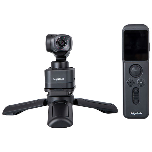 FeiyuTech Pocket 3 4K Gimbal Camera with 128GB SD Card - Only at Best Buy