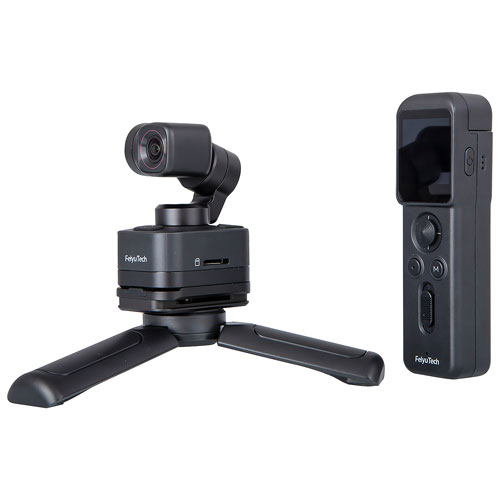 FeiyuTech Pocket 3 4K Gimbal Camera with 128GB SD Card - Only at Best Buy