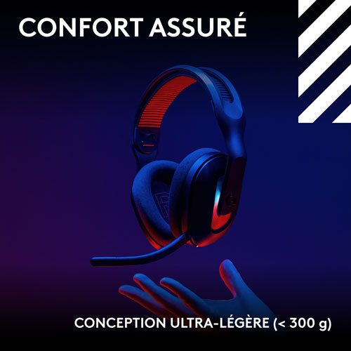 Casque de jeu sans fil Astro A20 X LIGHTSPEED de Logitech pour Switch/PS5/Xbox - Noir