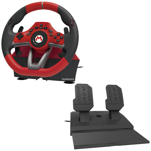 HORI Nintendo Switch Mario Kart Racing Wheel Pro Deluxe Version