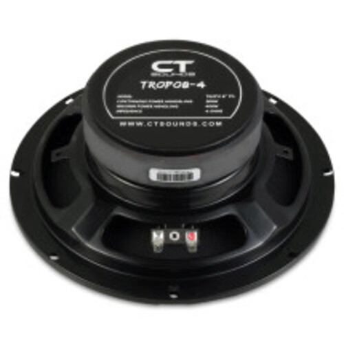 CT Sounds TROPO8-4 8" 200W RMS Shallow Midrange Speaker - 4 Ohm