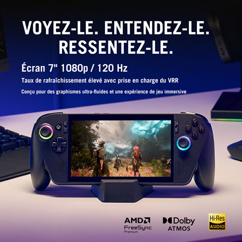 Console de jeu tactile de 7 po ROG Xbox Ally X d'ASUS - Noir - Partenaire de détail exclusif
