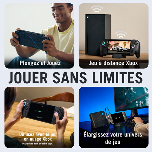 Console de jeu tactile de 7 po ROG Xbox Ally X d'ASUS - Noir - Partenaire de détail exclusif