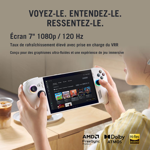 Console de jeu tactile de 7 po ROG Xbox Ally d'ASUS - Blanc
