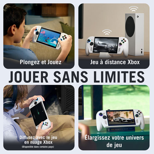 Console de jeu tactile de 7 po ROG Xbox Ally d'ASUS - Blanc