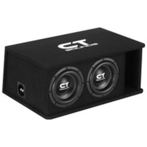 Haut-parleur d'extrêmes graves d'auto double 800&nbsp;W 8&nbsp;po série Tropo chargée RMS de CT Sounds TROPO-2X8D4