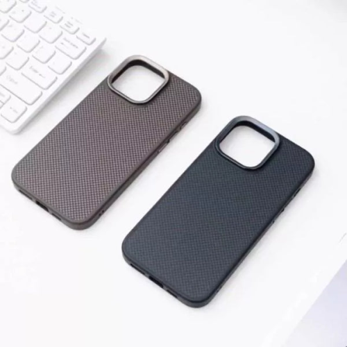 iPhone 15 Aramid Fiber Weave Pattern Case