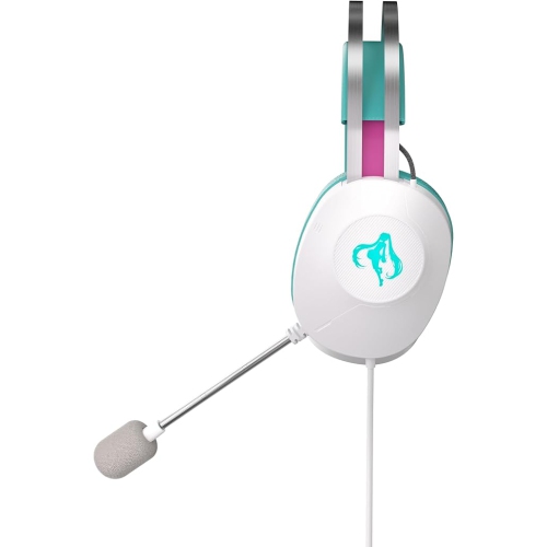 TUF Gaming H1 GEN II Hatsune Miku Edition, Wired Gaming Headset with 40 mm ASUS Essence Drivers, Virtual 7.1 Surround Sound, TeamSpeak-Certified