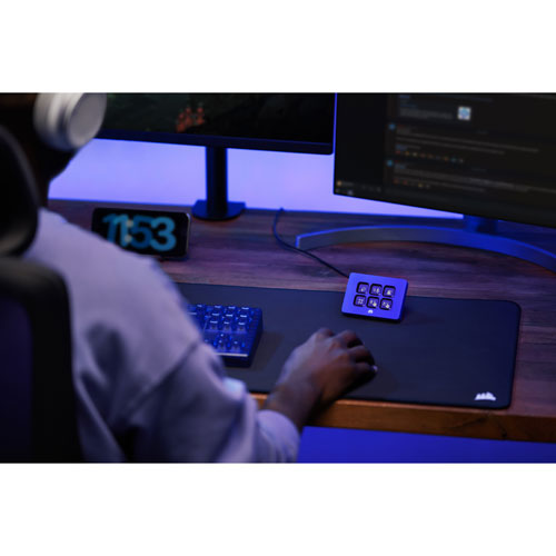 Stream Deck Mini d'Elgato - Édition Discord - Bleu violet - Exclusivité Best Buy