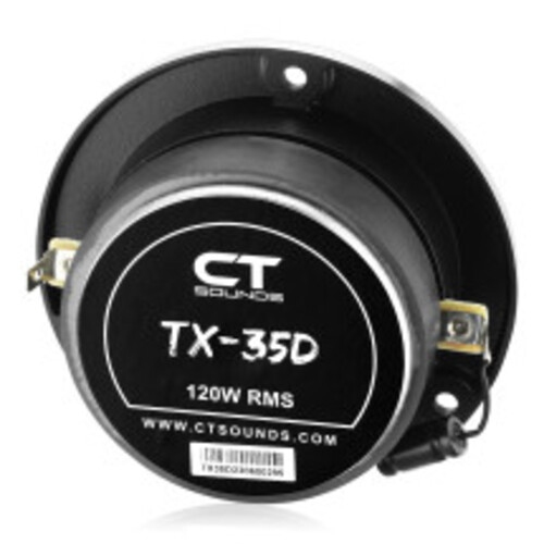 Super haut-parleurs d'aigus en titane de 3,5&nbsp;po 240&nbsp;W Sounds TX-35D de CT