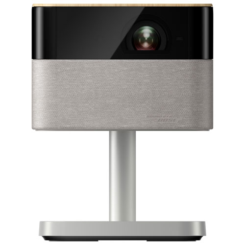 Projecteur de cinéma maison DEL UHD 4K Lifestudio Flex Plus d'Epson - Chêne