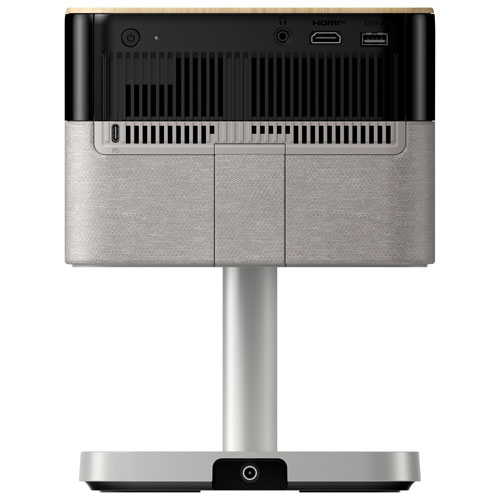 Projecteur de cinéma maison DEL UHD 4K Lifestudio Flex Plus d'Epson - Chêne