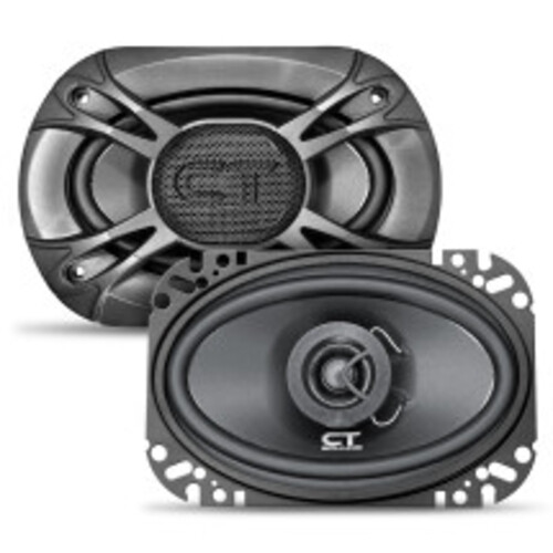 Haut-parleurs coaxiaux d'auto RMS 80&nbsp;W 4 x 6&nbsp;po BIO-4X6-COX de CT Sounds