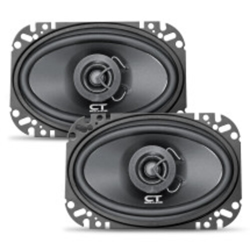 Haut-parleurs coaxiaux d'auto RMS 80 W 4 x 6 po BIO-4X6-COX de CT Sounds