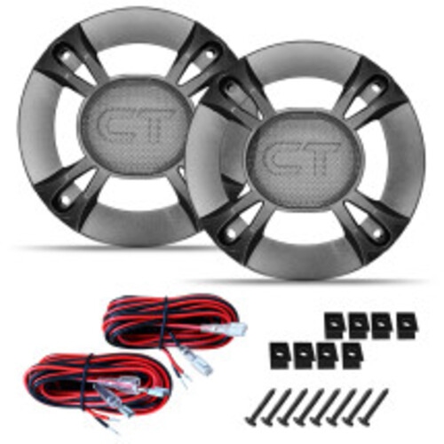 Haut-parleurs coaxiaux d'auto RMS 80 W 4 x 6 po BIO-4X6-COX de CT Sounds