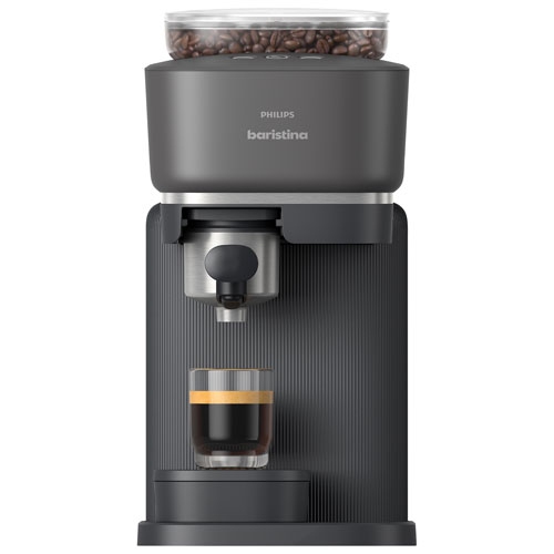 Open Box Philips Baristina Automatic Espresso Machine Black