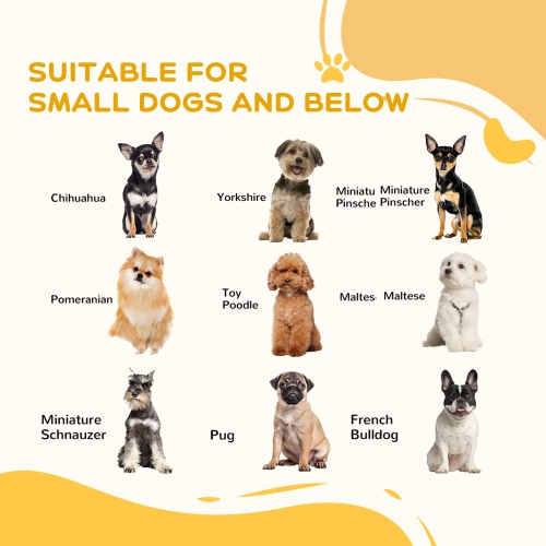 PawHut Freestanding Pet Gate, Folding Dog Gate with 2 Support Feet, 24" High, 3 Panels, for Small Dogs, Puppies, Indoor Use - Grey