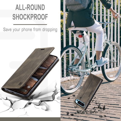 Étui à rabat avec porte-carte pour Pixel 9 Pro XL de Google - Café