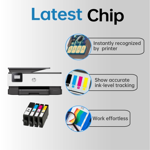 Gotoners Compatible HP 910XL 910 XL Ink Cartridge use with HP Officejet 8010 8015 8018 8022 Pro 8025 8035 8028 8020 8022 Printer DO NOT work with HP