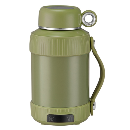 Portable Electric Water Cup Travel Kettle Home Multi-function Thermos Cup 110v US Regulator - Green