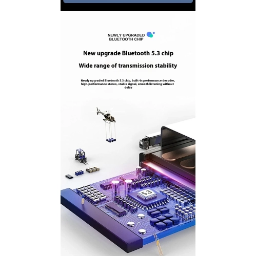 Récepteur Bluetooth Émetteur 5.3FM Radio d'auto Récepteur Bluetooth Récepteur USB FM Récepteur audio stéréo Adaptateur émetteur-récepteur audio stéréo