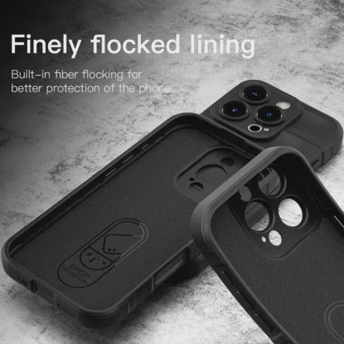 Tasnim Silicon Case for iPhone 17 Pro Max 6.9-Inch, Shockproof Military Grade Drop Protection, Frosted Translucent Back Minimalist Phone Cover,