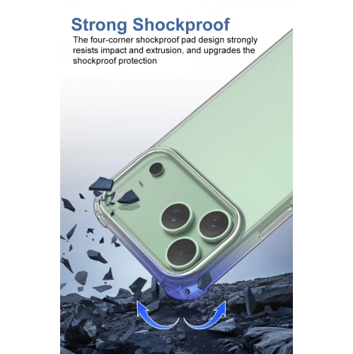 Tasnim Shockproof Soft Case For iPhone 17 Air Ultra Thin Silicone Transparent Clear Back Cover For iPhone 17 Air Slim Shell