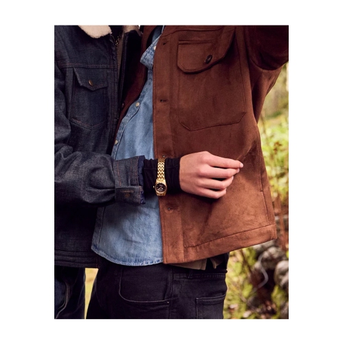 Montre pour femmes Corso Eco-Drive 27&nbsp;mm de Citizen avec boîtier et bracelet en acier inoxydable doré et cadran noir