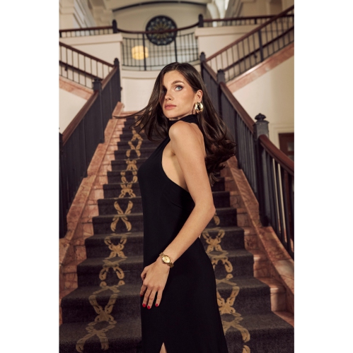 Montre pour femmes L Rainell Eco-Drive 26&nbsp;mm de Citizen avec boîtier et bracelet en acier inoxydable doré et cadran doré