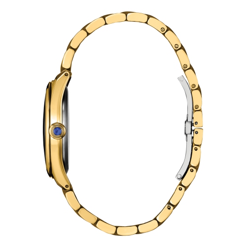 Citizen Ladies Citizen L “Classic” Eco-Drive Watch 33mm Gold-Tone Stainless Steel Case and Bracelet with Blue Dial