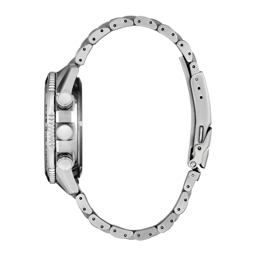 Citizen Mens Promaster Skyhawk U830 Eco-Drive Watch 43mm Silver-Tone Stainless Steel Case and Bracelet with Blue Dial