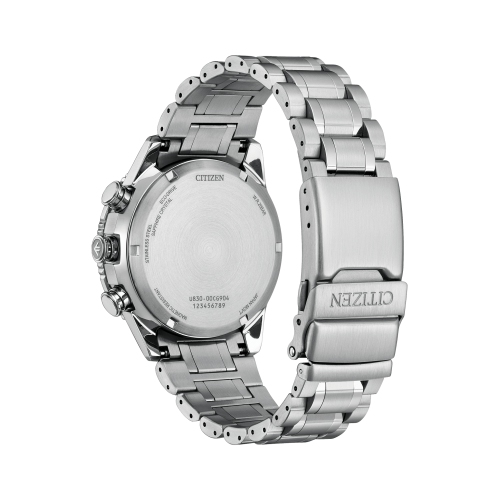 Citizen Mens Promaster Skyhawk U830 Eco-Drive Watch 43mm Silver-Tone Stainless Steel Case and Bracelet with Blue Dial