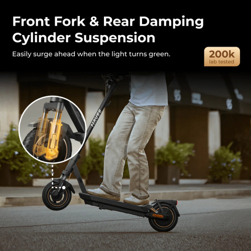 Refurbished Fair - Navee GT3 Electric Scooter | 50km Range | 700W Max Power | 32KM/H Top Speed | Rear Tail Light | Turning Indicators | IPX5 Water