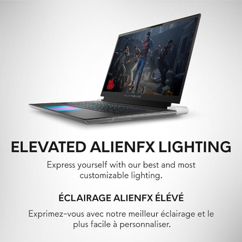 Alienware X16 R2 16" QHD+ 240Hz 3ms Display Gaming Laptop, Intel Core Ultra 9-185H, GeForce RTX 4090 16GB GDDR6, 32GB LPDDR5X 2TB SSD,Win 11 Home,