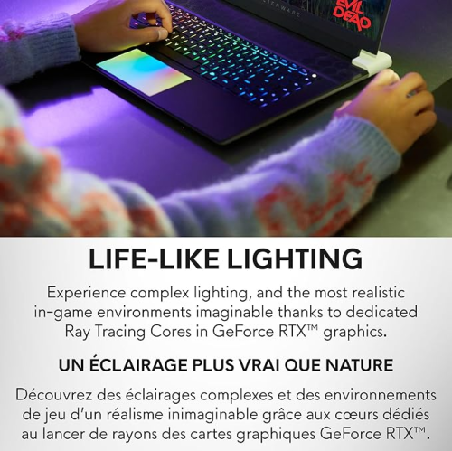 Alienware X16 R2 16" QHD+ 240Hz 3ms Display Gaming Laptop, Intel Core Ultra 9-185H, GeForce RTX 4090 16GB GDDR6, 32GB LPDDR5X 2TB SSD,Win 11 Home,