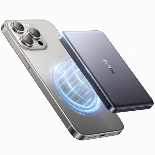 Torras MiniMag Power Bank 10,000 mAh 15w Qi2.0