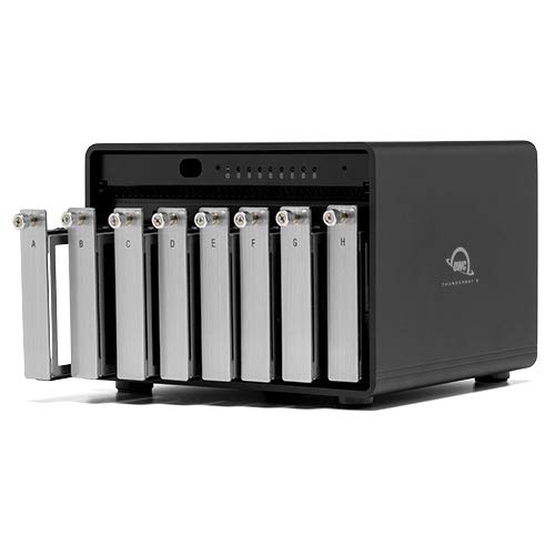 16.0TB OWC ThunderBay 8 Eight-Drive Thunderbolt External Storage Solution with SoftRAID