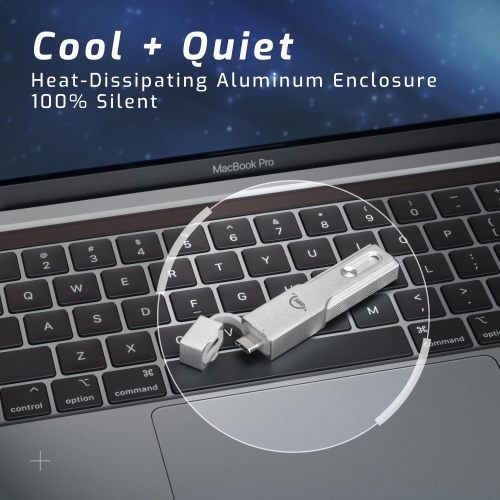 2.0TB OWC Envoy Pro mini USB-C + USB-A Portable SSD