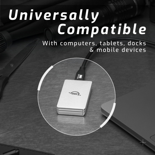 1.0TB OWC Envoy USB 3.2 Bus-Powered Portable NVMe SSD