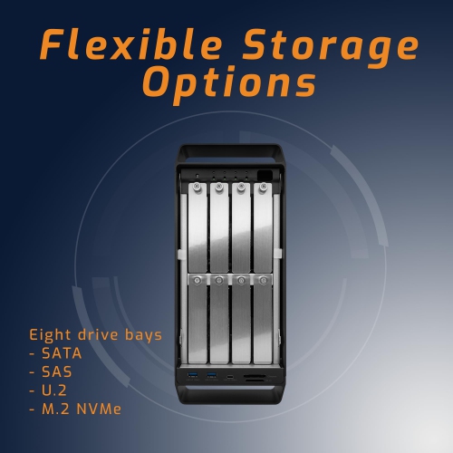 OWC ThunderBay Flex 8 Eight-Bay Thunderbolt 3 External Storage Enclosure