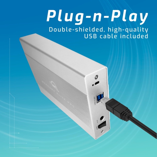 16.0TB OWC Mercury Elite Pro External Storage Solution with USB 3.2