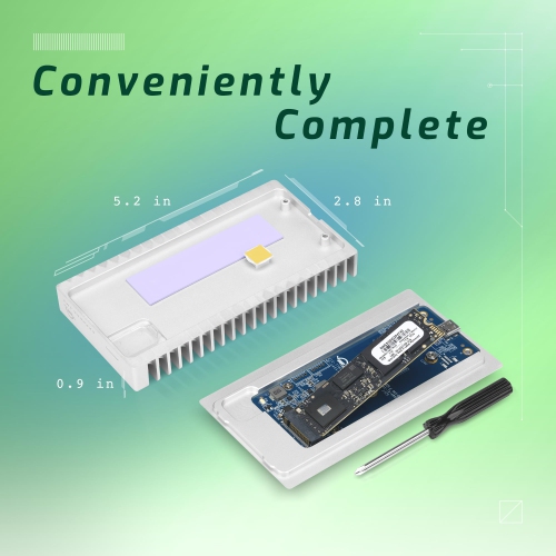 1.0TB OWC Express 1M2 USB4 Bus-Powered Portable NVMe SSD External Storage Solution