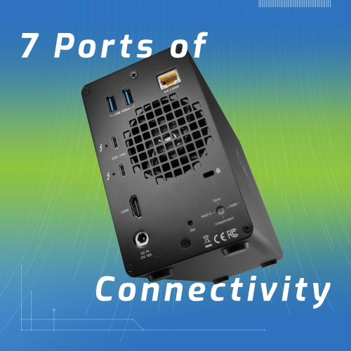 OWC Gemini - Thunderbolt Dock and Dual-Bay RAID External Storage Enclosure