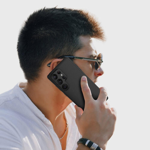 Étui de protection en fibre d'aramide Ultra de qualité militaire pour Galaxy S25 de Samsung