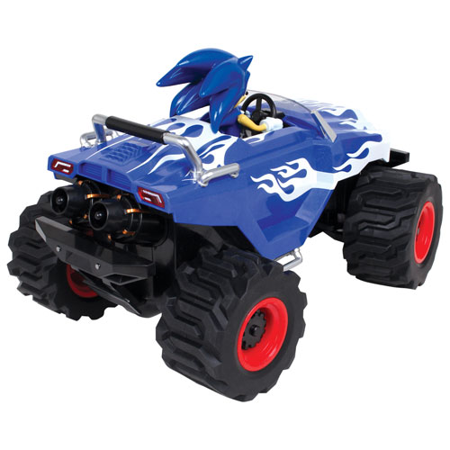 NKOK Sonic and Knuckles RC Monster Truck - Blue