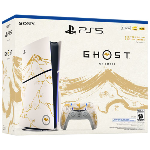 PlayStation 5 Ghost of Yōtei Gold Limited Edition Bundle