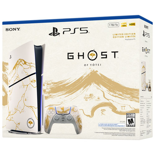 PlayStation 5 Ghost of Yōtei Gold Limited Edition Bundle
