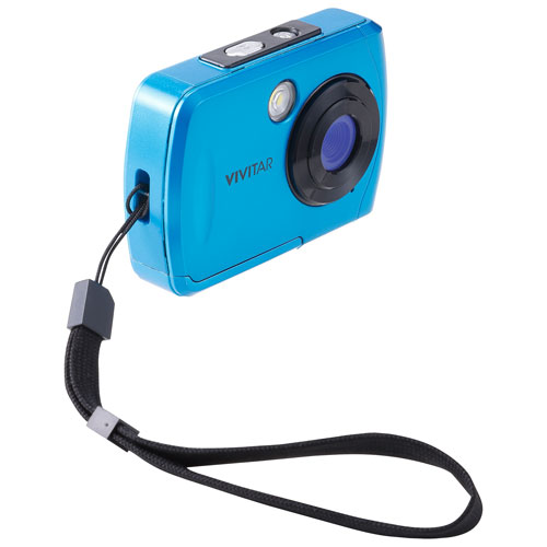 Vivitar VS048 Waterproof 16MP 4x Zoom Digital Camera - Teal