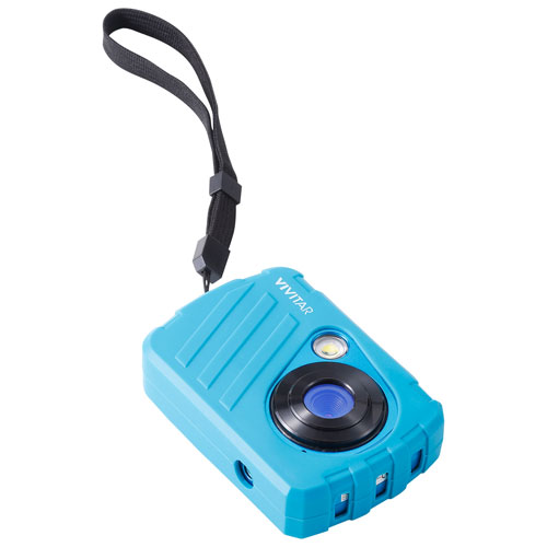 Vivitar VS048 Waterproof 16MP 4x Zoom Digital Camera - Teal